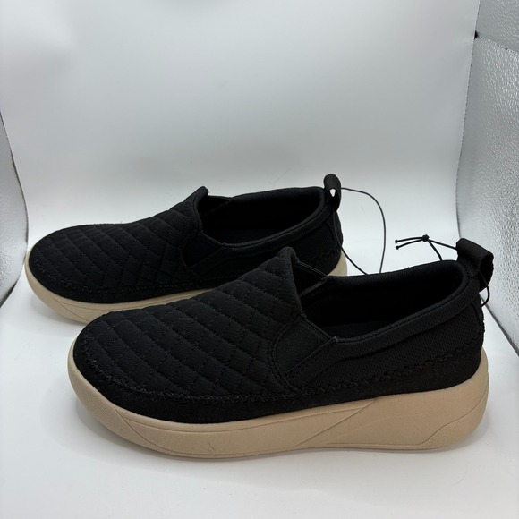 Staheekum Shoes - Staheekum Womens Quilted Slip On Size 7 Black Shoe NEW